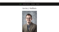 Desktop Screenshot of kevinmullinix.com